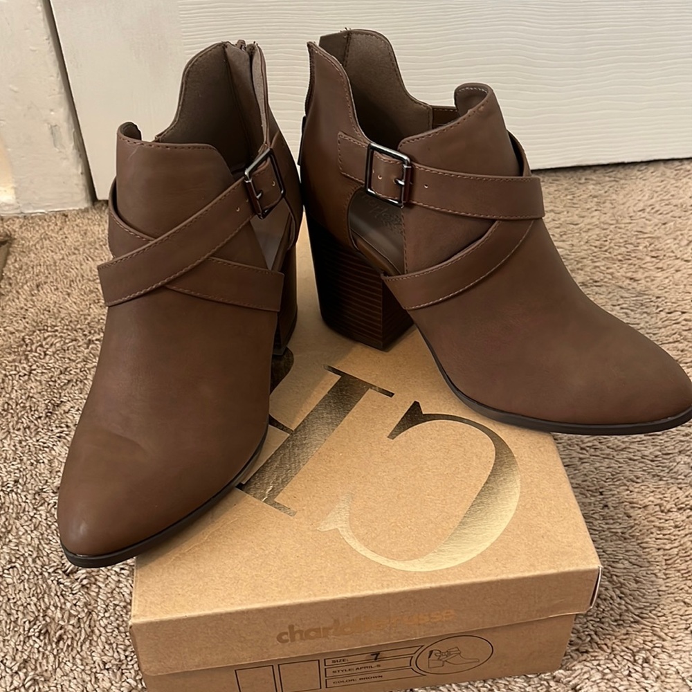 Heeled boots **New Without Box**
